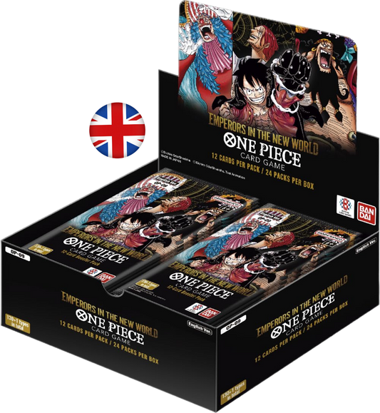 One Piece Card Game OP-09 The Four Emperors Booster & Display (Englisch)