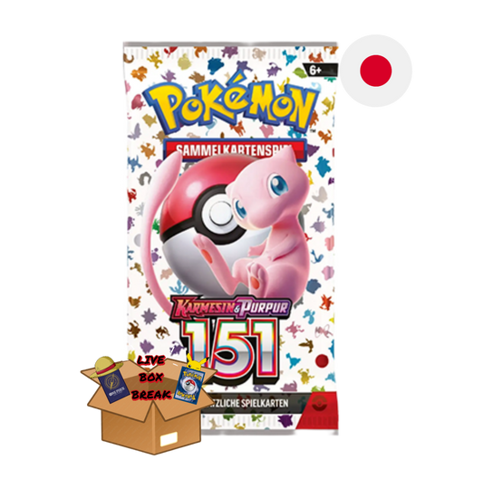 Pokémon Karmesin & Purpur - 151 Booster & Display [JP]