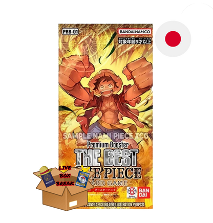 One Piece Card Game PRB01 - THE BEST Booster & Display  [JP]