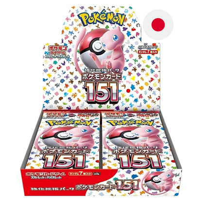 Pokémon Karmesin & Purpur - 151 Booster & Display [JP]