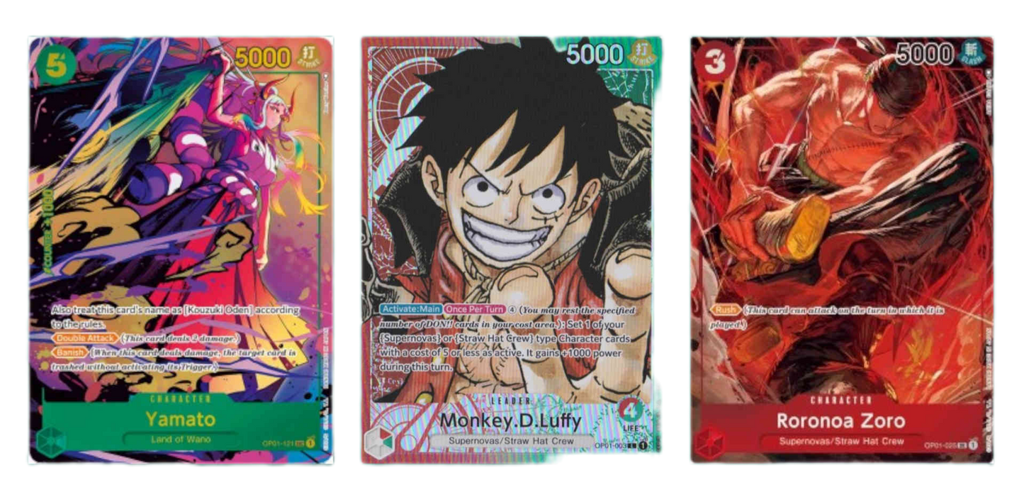 One Piece Romance Dawn Booster Display OP01 - koreanisch