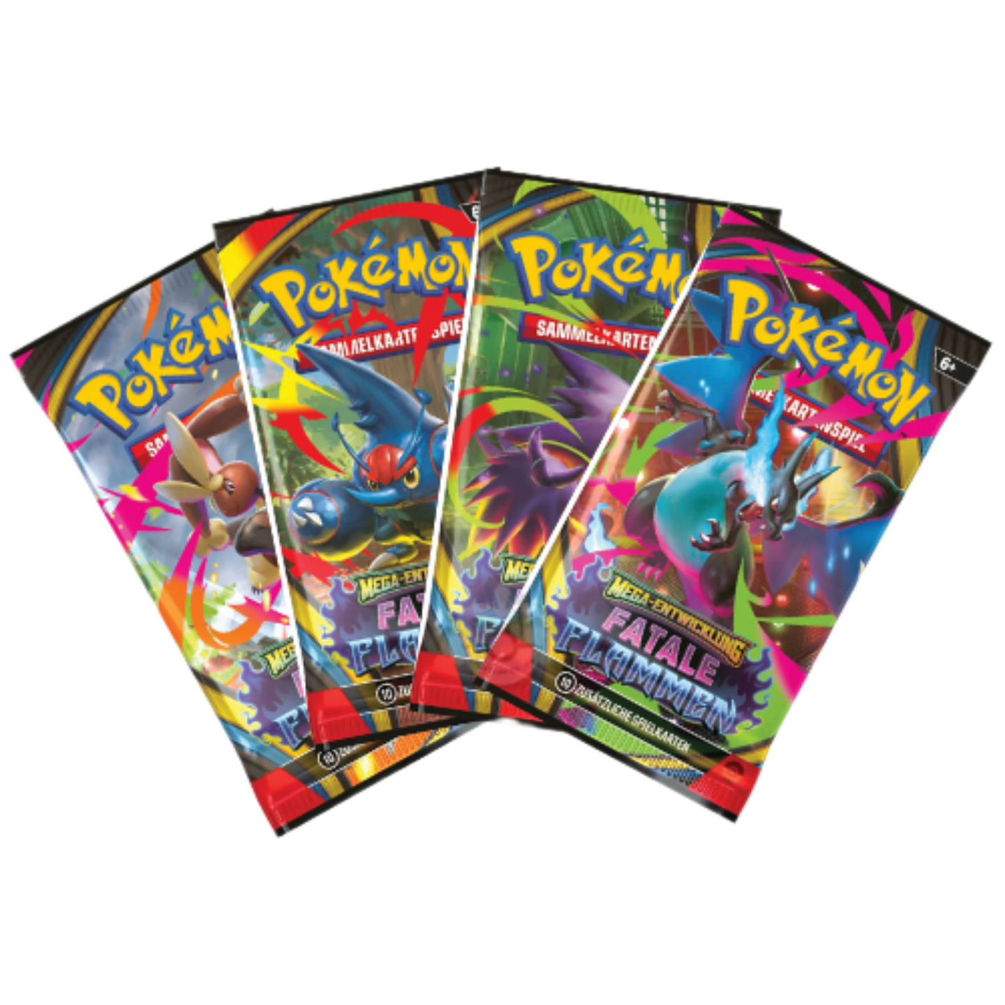 Pokemon - Fatale Flammen - Booster (Deutsch)