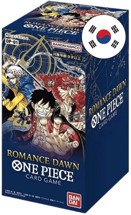 One Piece Romance Dawn Booster Display OP01 - koreanisch