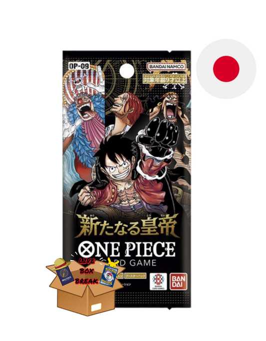 One Piece Card Game OP-09 The Four Emperors Booster & Display [JP]