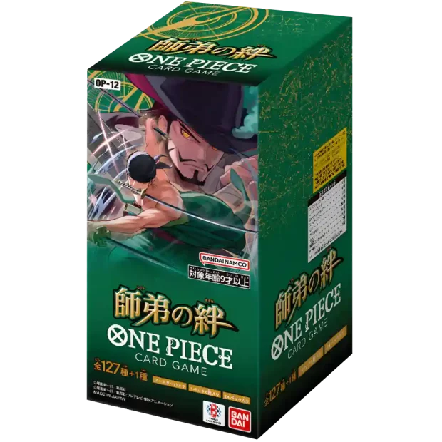 One Piece TCG OP12 - Bond between Master and Disciple Booster & Display  [JP]