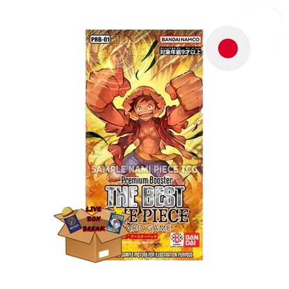 One Piece Card Game PRB01 - THE BEST Booster & Display  [JP]
