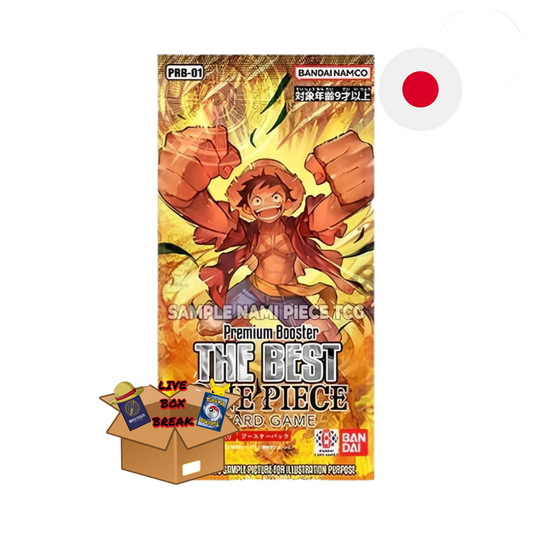 One Piece Card Game PRB01 - THE BEST Booster & Display  [JP]