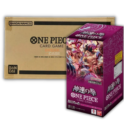 One Piece Card Game - OP11 - A Fist of Divine Speed - Booster & Display - [JP]